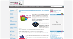 Desktop Screenshot of magasins-usine.info